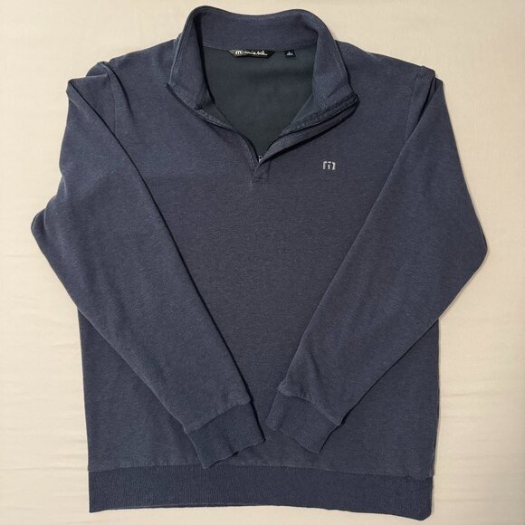 Travis Mathew Men's Cloud Quarter Zip 2.0 Large NEW - Picture 1 of 1